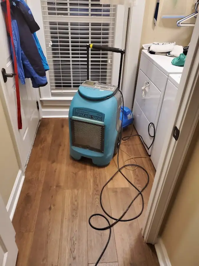 Commercial dehumidifier deployed for Flood Damage Cleanup in Eagle Pass